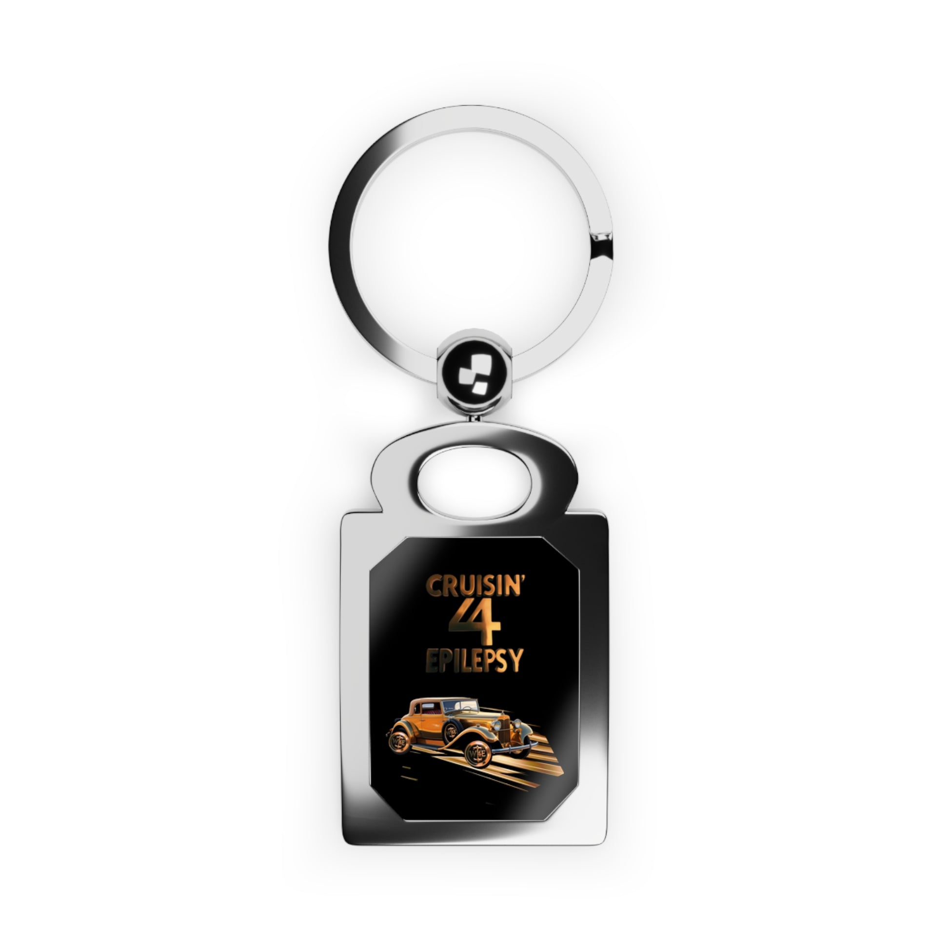 Bronze Vintage Car Cruisin' 4 Epilepsy Photo Keyring