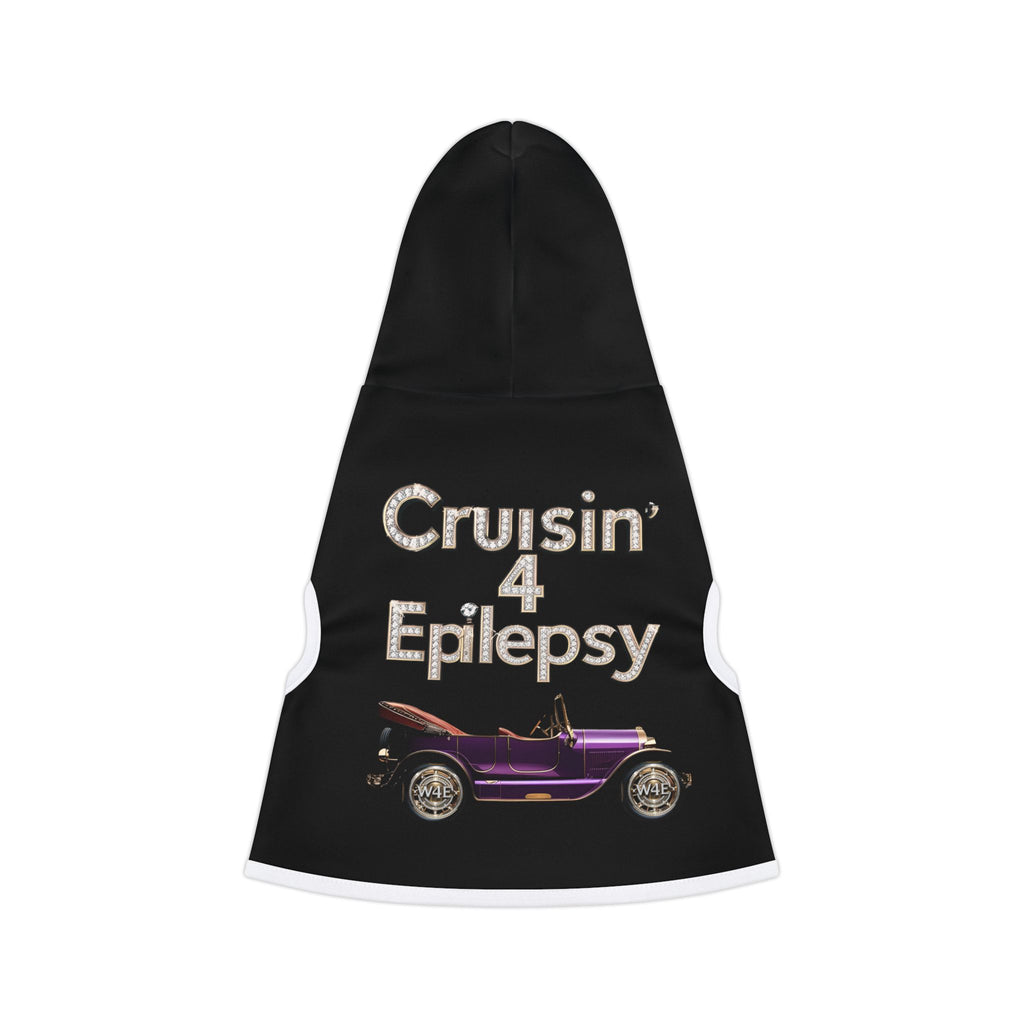 Bling Cruisin’ 4 Epilepsy Black Pet Hoodie