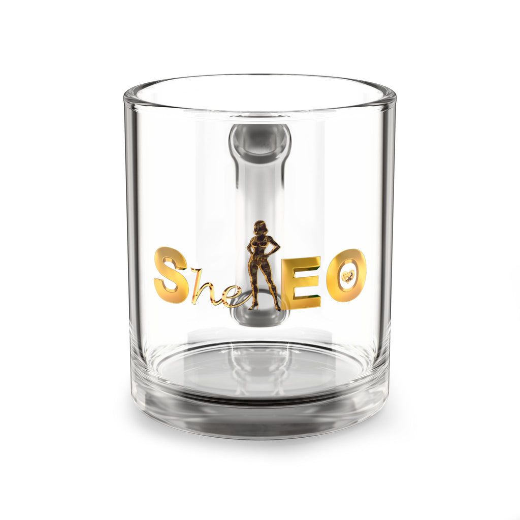 *SHE* - EO Glass Mug, 10oz