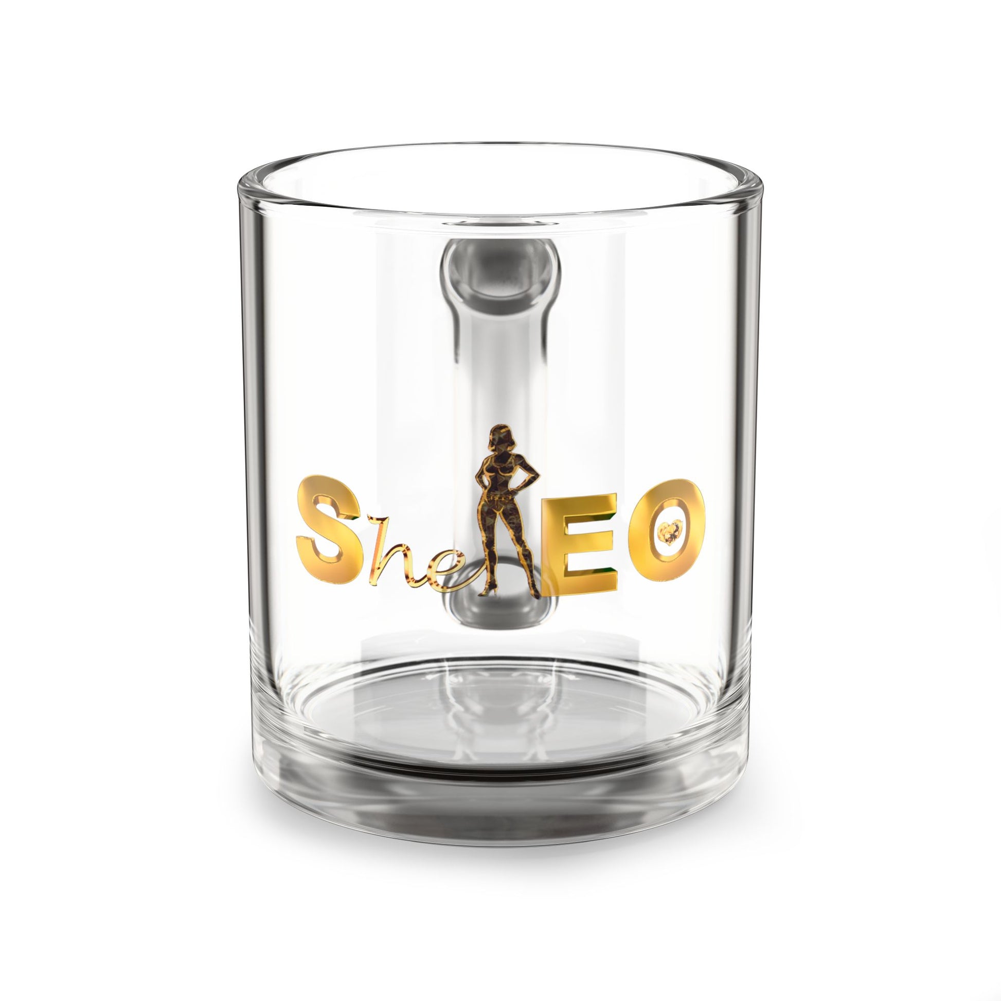 *SHE* - EO Glass Mug, 10oz