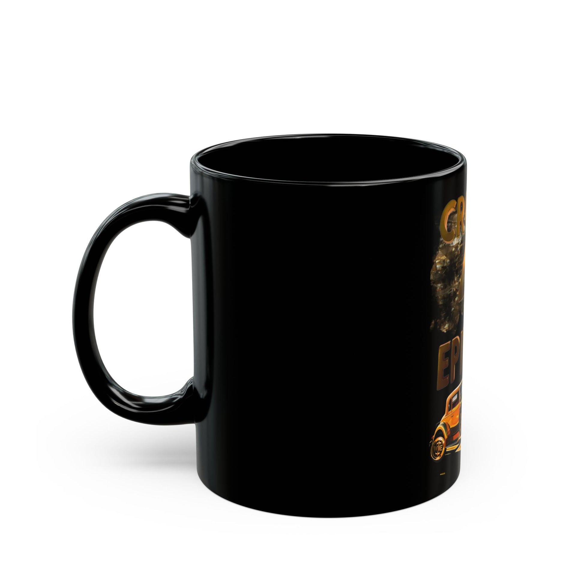 Bronze Vintage Car Cruisin' 4 Epilepsy Black Mug - 11oz or 15oz,