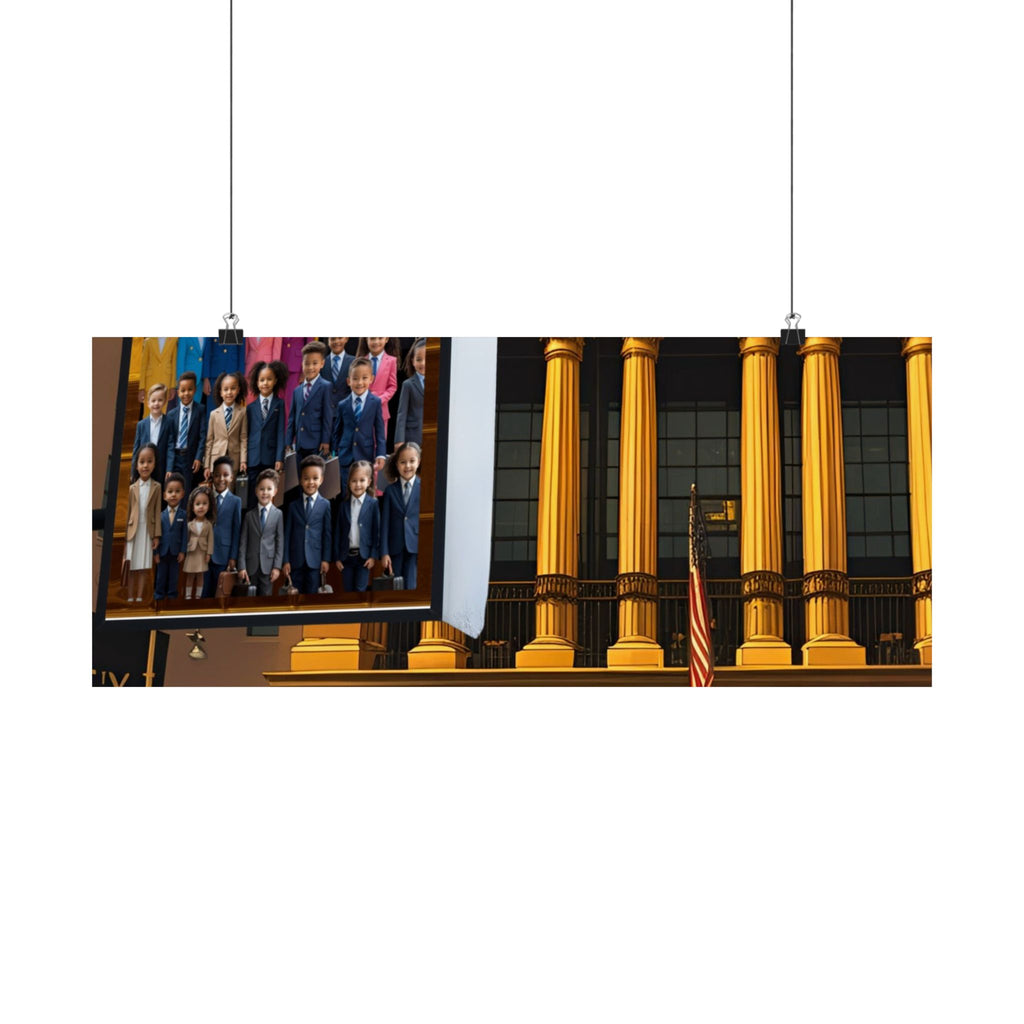 NY Stock Exchange Satin Poster