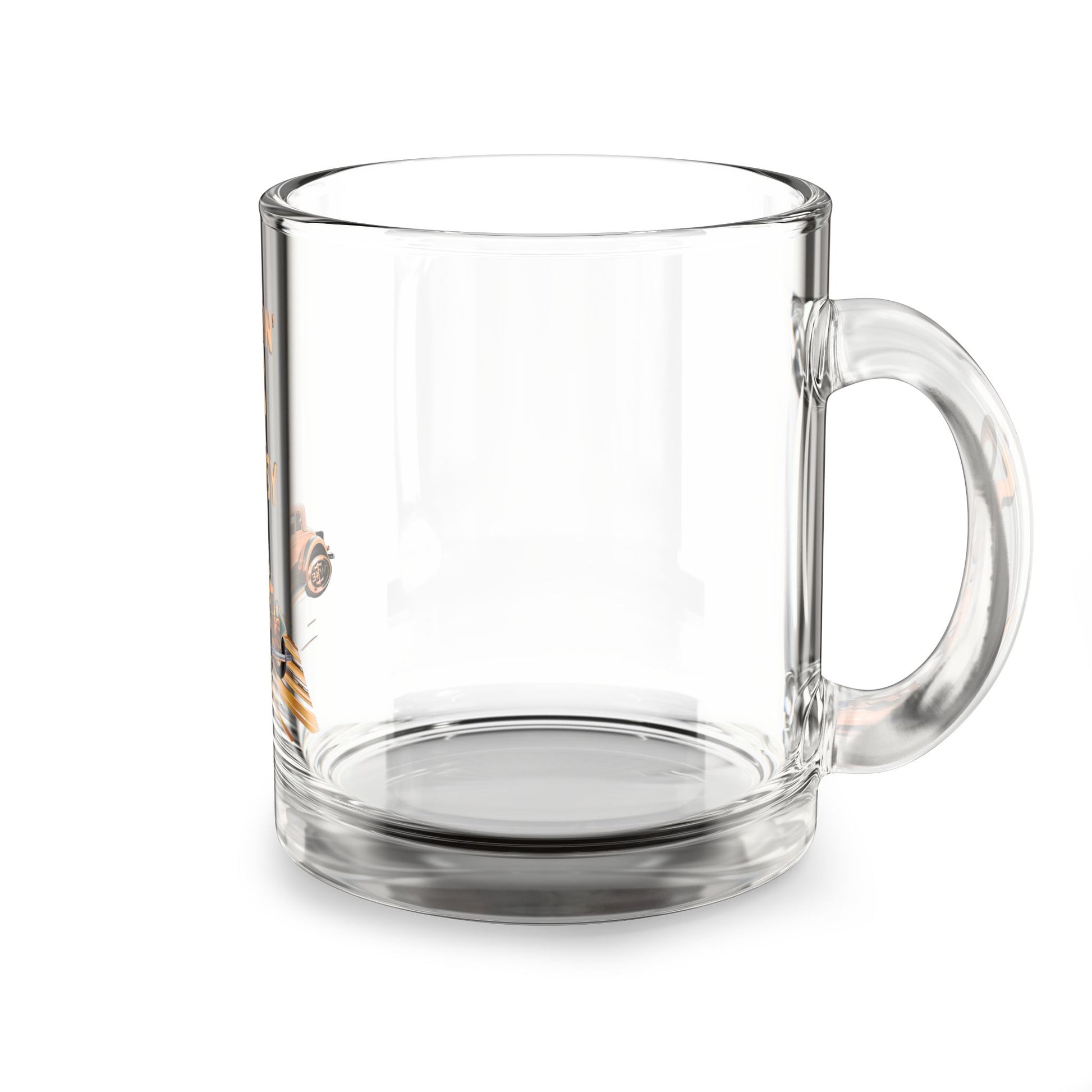 Bronze Vintage Car Cruisin' 4 Epilepsy Glass Mug, 10oz