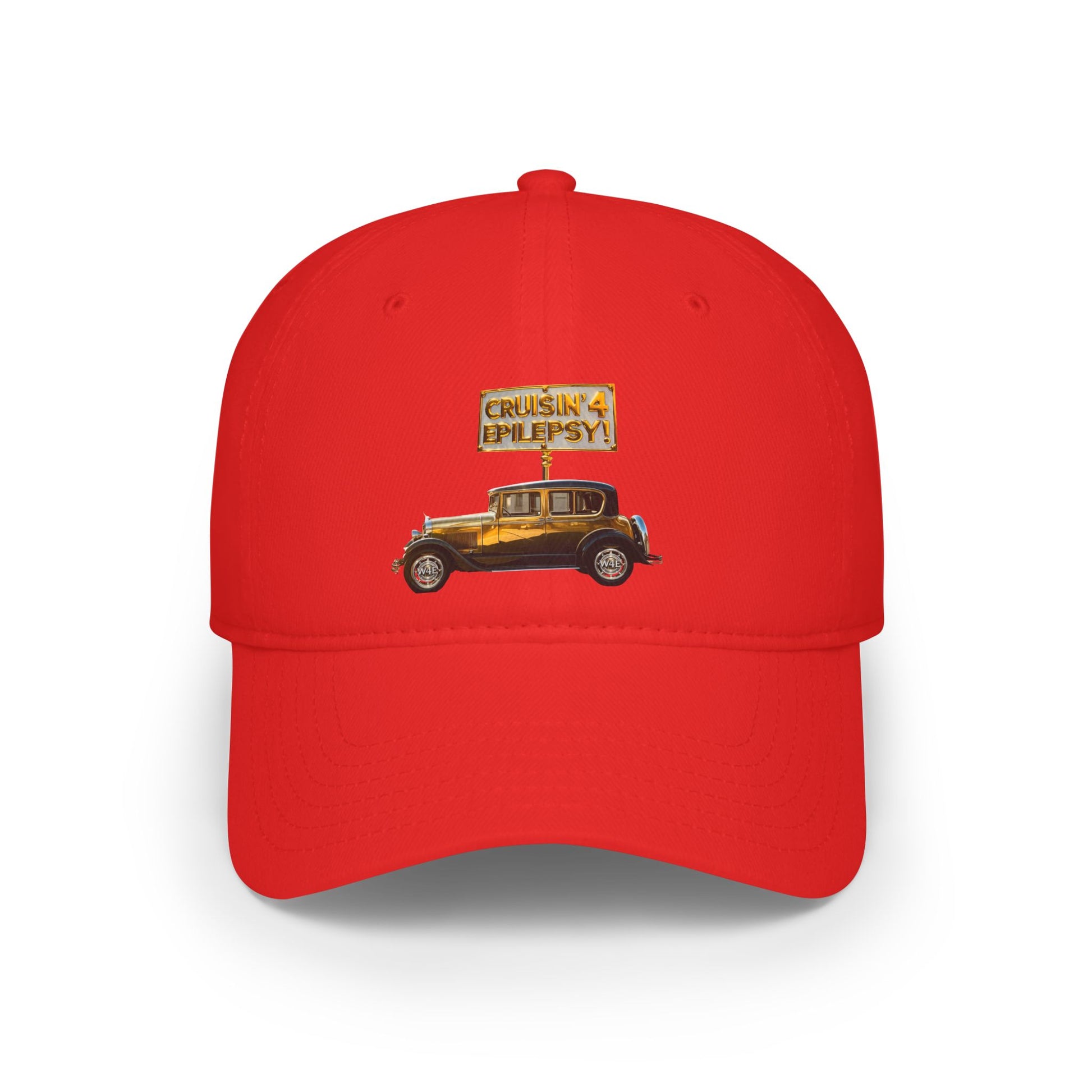 Gold Vintage Car Cruisin’ 4 Epilepsy Baseball Cap