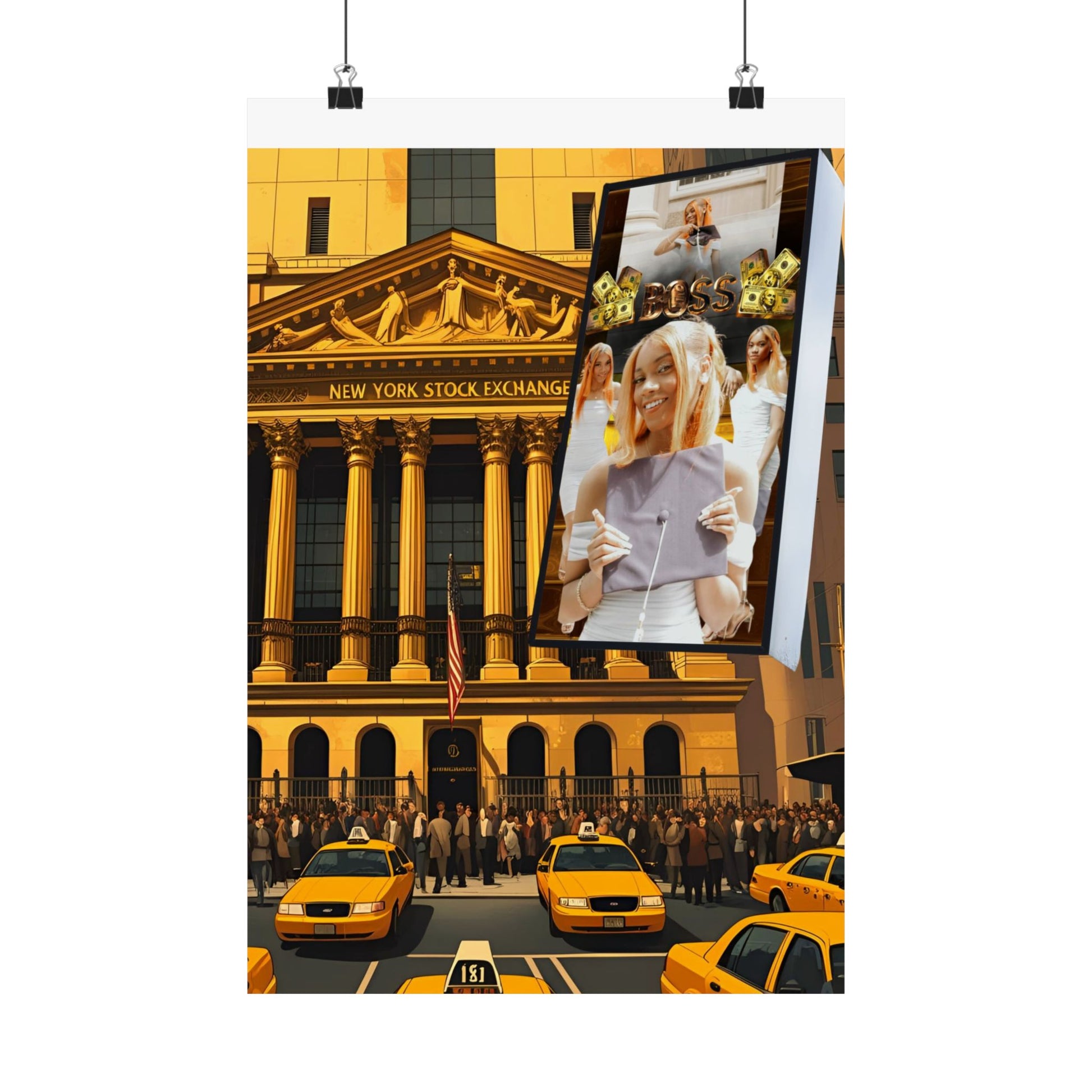 Stylish Satin Posters for Decor, Unique Gift for Art Lovers, Wall Art for Home, Office Inspiration, Creative Room Decor
