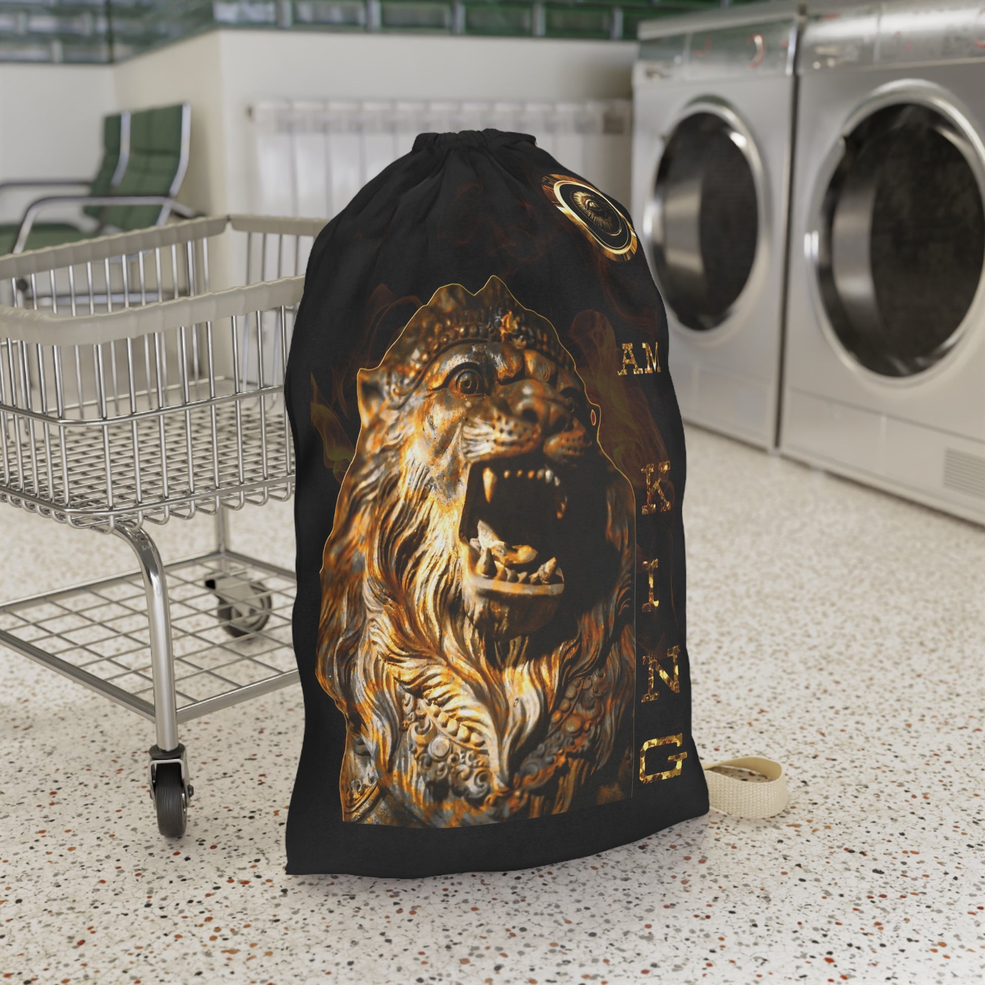 I Am King oLaundry Bag