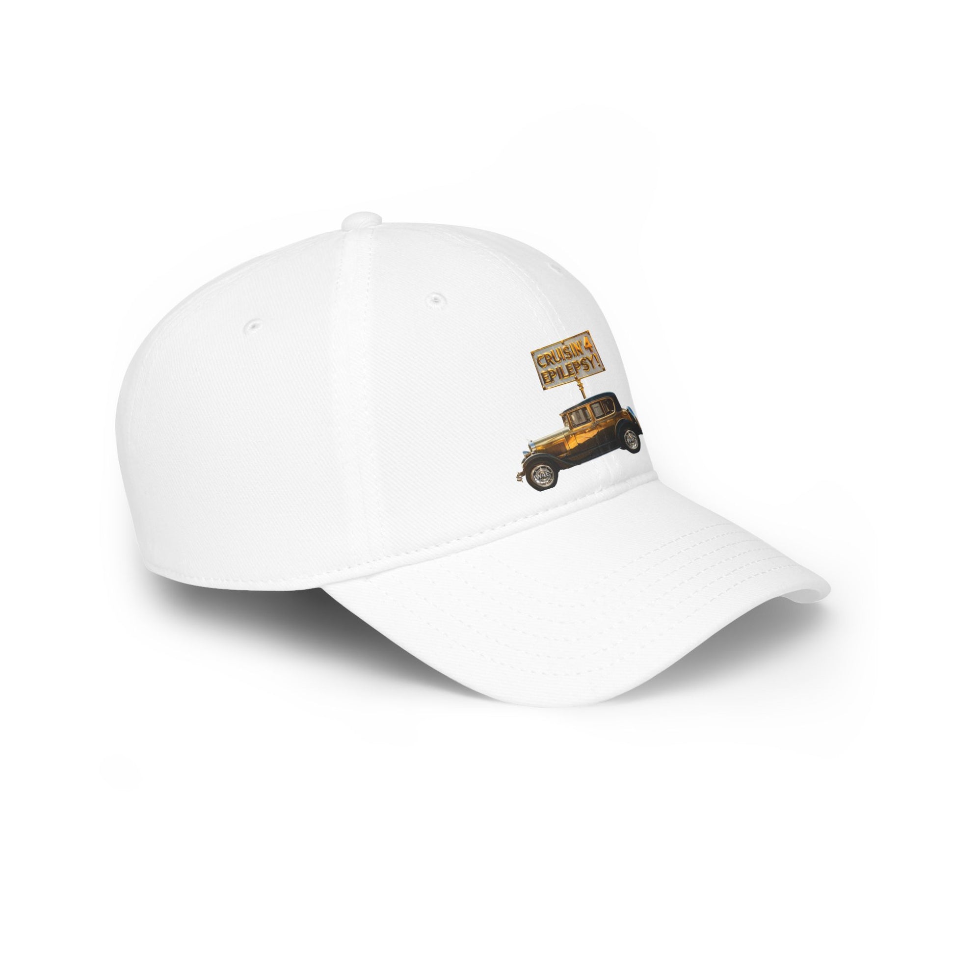 Gold Vintage Car Cruisin’ 4 Epilepsy Baseball Cap