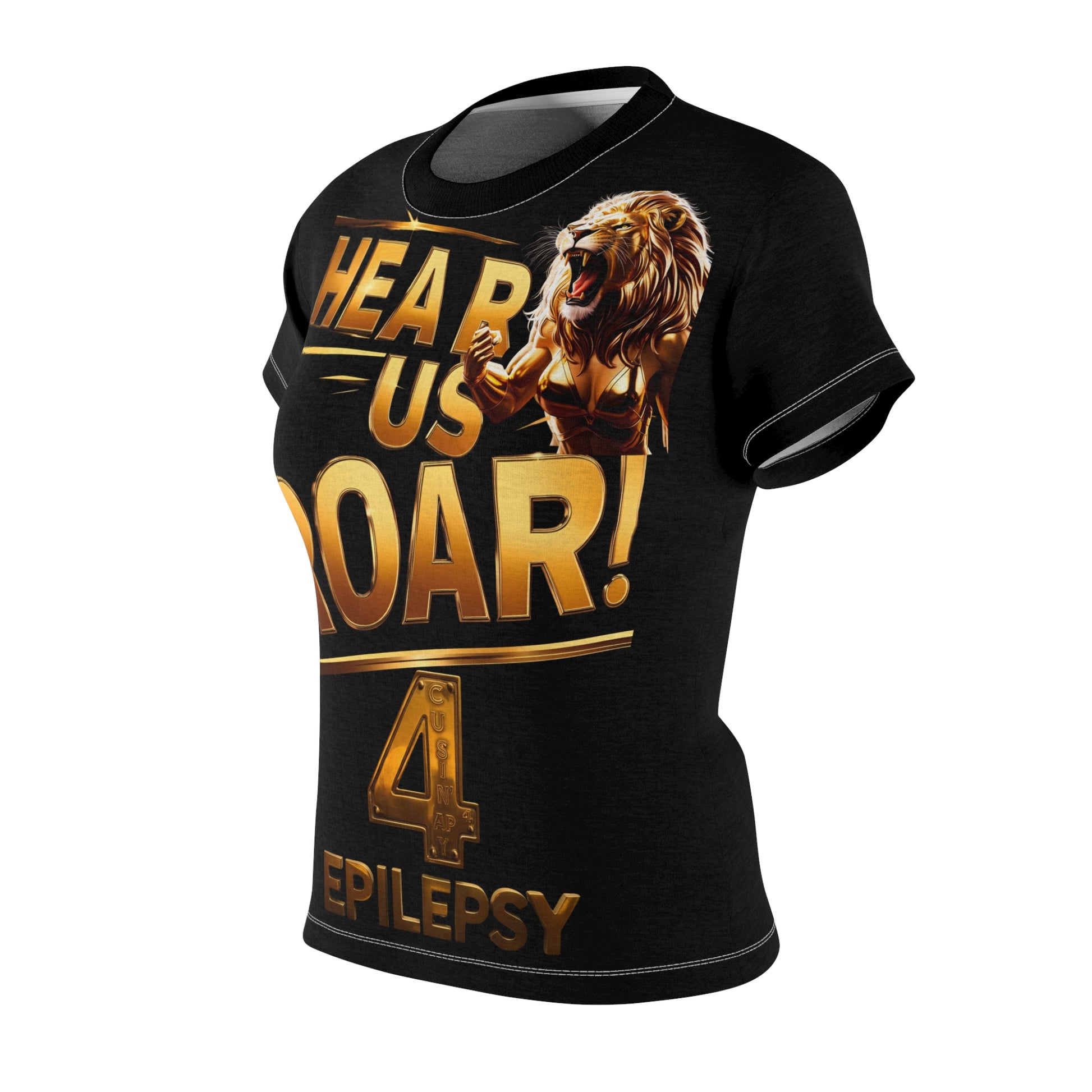 Hear Us Roar 4 Epilepsy Awareness  T-shirt