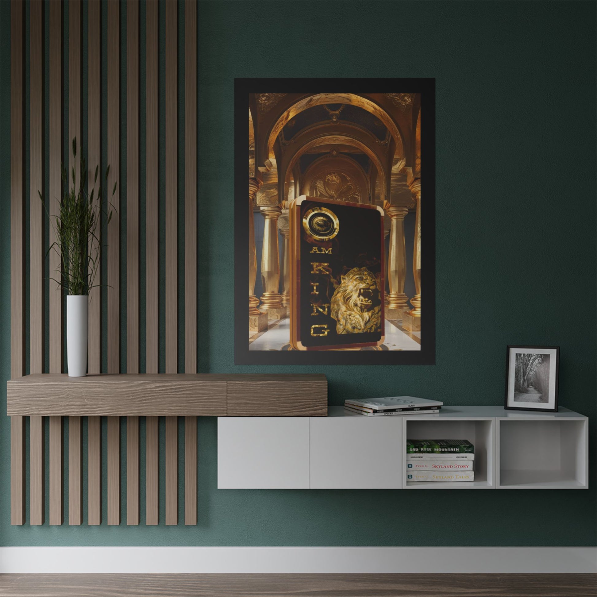 I Am King Satin Poster
