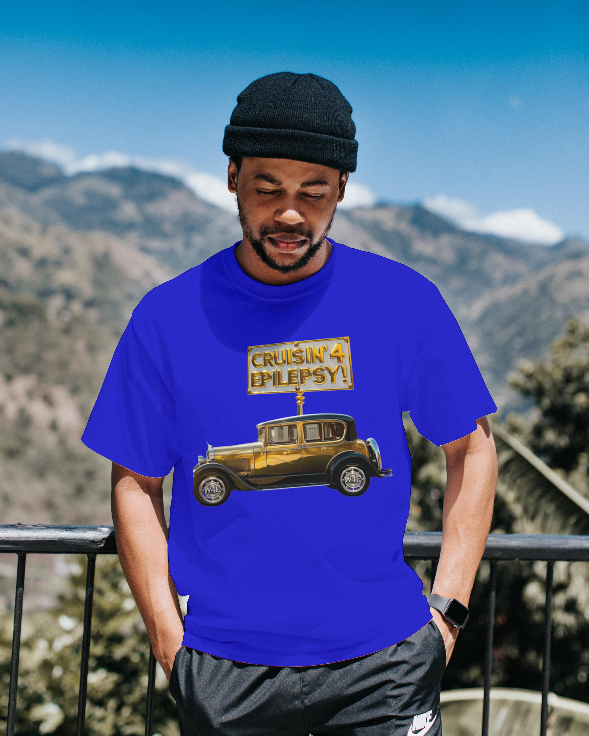 Men’s Bronze Vintage Car Cruisin’ 4 Epilepsy T-shirts